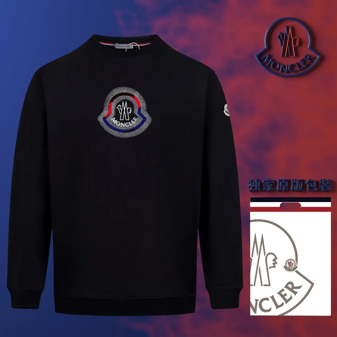 【 Quality】 【🎉 🎊】 【 MONCLER】【In Stock 】 🏅2024 New Arrival Premium 3D LOGO ， ， Premium ⚠️ ： 460 ， 21S 10S 26/2 1*1 ！ ， ， ， ， ， ！ Same Style ✔ Same Style： ❗ ✔【 Same Style， In Stock！】 ➡Size：S M L XL XXL ➡ ：Black White ⚠️Size Size